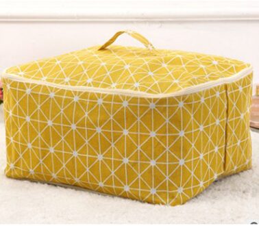 Cotton Linen Portable Quilt Storage Bags Luggage Bags Home Storage Organizer Washable Wardrobe Clothes Toys Storage Bags 1