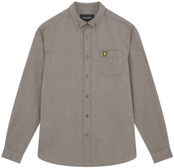 Cotton Linen Shirt Lyle & Scott , Wit , Heren - Xl,L,M
