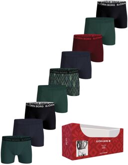 Cotton Stretch Boxershorts Heren (9-pack) - M