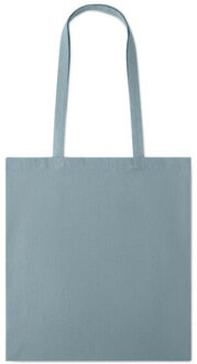 Cottonel kleur + katoenen shopper tas Blauw - One size