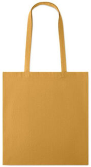 Cottonel kleur + katoenen shopper tas Goud - One size