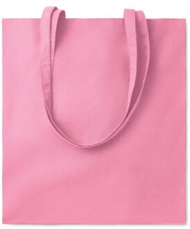 Cottonel kleur + katoenen shopper tas Roze - One size