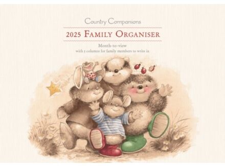 Country Companions Planner A4 Calendar 2025 - Calendars, Carousel