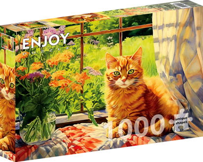 Country Kitchen Kitty Puzzel (1000 stukjes)