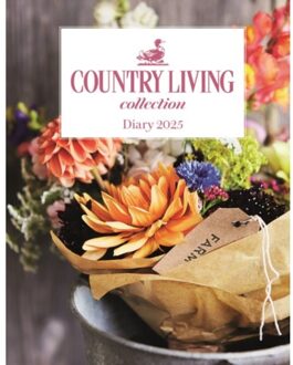 Country Living Deluxe A5 Diary 2025 - Calendars, Carousel