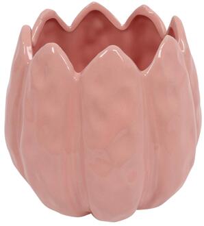 Countryfield Bloempot tulp S roze 12x12x13cm