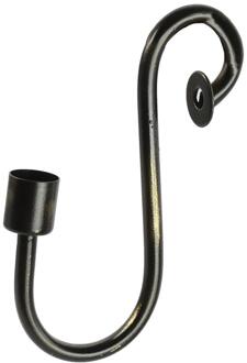 Countryfield Kandelaar haak zwart voor dinerkaars