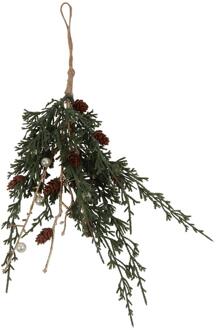 Countryfield Kunst Hangplant Chamaecyparis 5x12x40cm groen