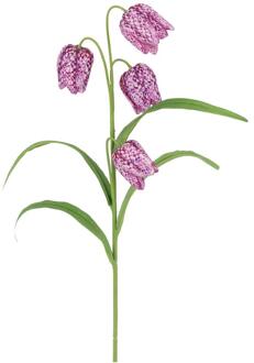 Countryfield Kunstbloem Fritillaria M paars H57cm