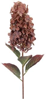 Countryfield Kunstbloem paniculata hydrangea koper bruin