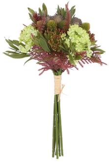 Countryfield Kunstboeket Viburnum mix l.groen H35cm verschillende