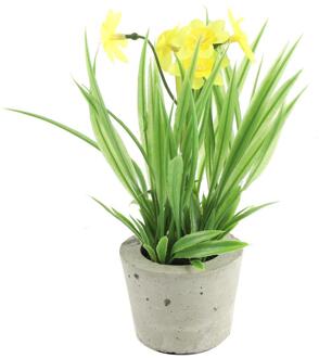 Countryfield Kunstplant Narcissus geel L10B10H21cm
