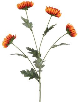 Countryfield Kunsttak Chrysanthemum oranje 20xH83,8cm