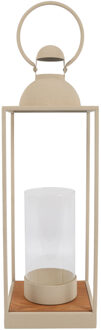 Countryfield Lantaarn crème metaal H71cm