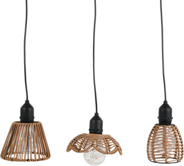 Countryfield LED Hanglamp bruin H16cm verschillende