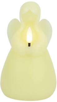 Countryfield LED kaars engel L creme 8,5x8,5x14,5cm crème