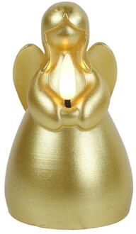 Countryfield LED kaars engel S goud 7x7x11,5cm