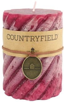 Countryfield Stompkaars met ribbel Paars Ø7 cm Hoogte 7,5 cm