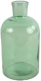 Countryfield Vaas apothekersfles groen 14x14x27cm