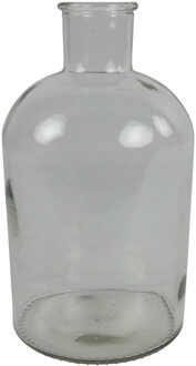 Countryfield Vaas - transparant - glas apotheker fles - D17xH31cm