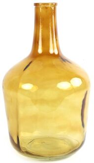 Countryfield Vaas - transparant goudgeel - XL fles - D25xH42cm