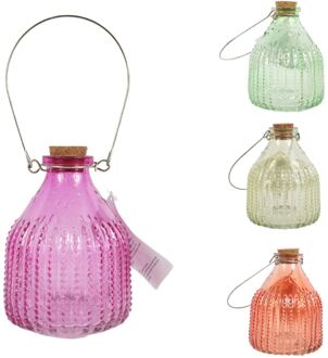 Countryfield Wespenval glas Ø13cm 4 assorti