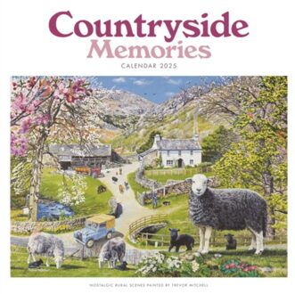 Countryside Memories, Trevor Mitchell Wiro Wall Calendar 2025 - Calendars, Carousel