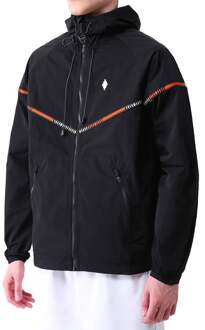 County of Milan windjack Zwart - S