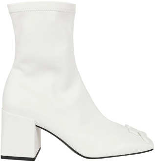 Courreges Ankle Boots Courrèges , White , Dames - 37 Eu,41 EU