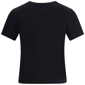 Courreges Logo Slim Fit T-shirt - maat Zwart
