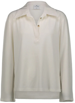 Courreges Polo Shirts Courrèges , White , Dames - L,M,S,Xs