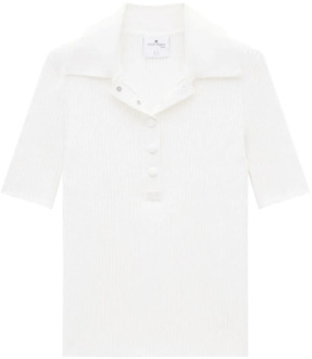 Courreges Polo Shirts Courrèges , White , Dames - L