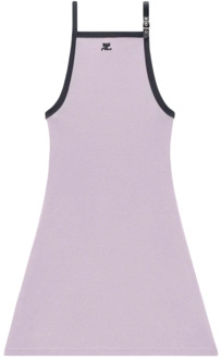 Courreges Short Dresses Courrèges , Purple , Dames - M,S,Xs