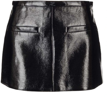 Courreges Short Skirts Courrèges , Black , Dames