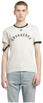 Courreges T-Shirts Courrèges , Multicolor , Heren - Xl,L