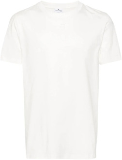 Courreges T-Shirts Courrèges , White , Heren - 2Xl,Xl,L,M,S
