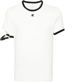 Courreges T-Shirts Courrèges , White , Heren - L,M