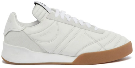 Courreges Witte Leren Sneakers Courrèges , White , Dames - 39 Eu,36 Eu,38 Eu,37 Eu,40 EU