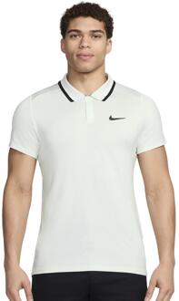 Court Advantage Polo Heren lichtgroen - zwart - M