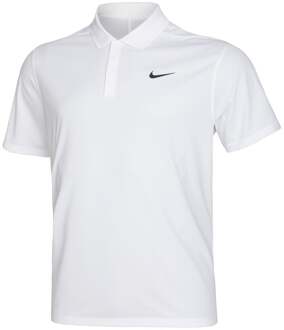 Court Dri-FIT Pique Polo Heren wit - XL