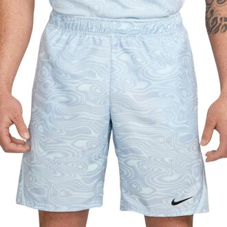 Court Dri-FIT Victory 9" Printed Short Heren lichtblauw - M