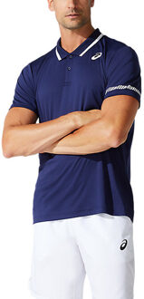 Court Polo Shirt - Tennis Polo Blauw - XXL
