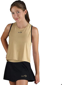 Court Tanktop Dames-Goud - L,XL