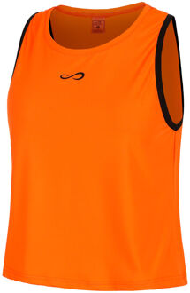 Court Tanktop Dames-Oranje - L