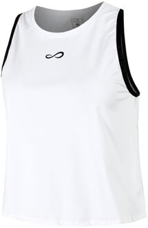 Court Tanktop Dames-Wit - L
