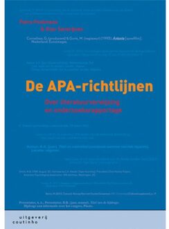 Coutinho De APA-richtlijnen - Petra Poelmans en Olav Severijnen - 000