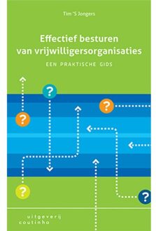 Coutinho Effectief besturen van vrijwilligersorganisaties - Boek Tim 'S Jongers (9046906132)