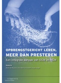 Coutinho Opbrengstgericht leren, meer dan presteren - Boek Coutinho (9046903400)