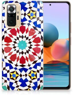 Cover Case Xiaomi Redmi Note 10 Pro Smartphone hoesje Mozaïek