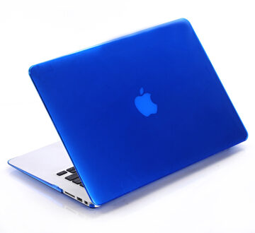 cover hoes - MacBook Air 11 inch - Glanzend Blauw